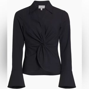 Cinq à Sept- Mckenna Twist-Front Blouse